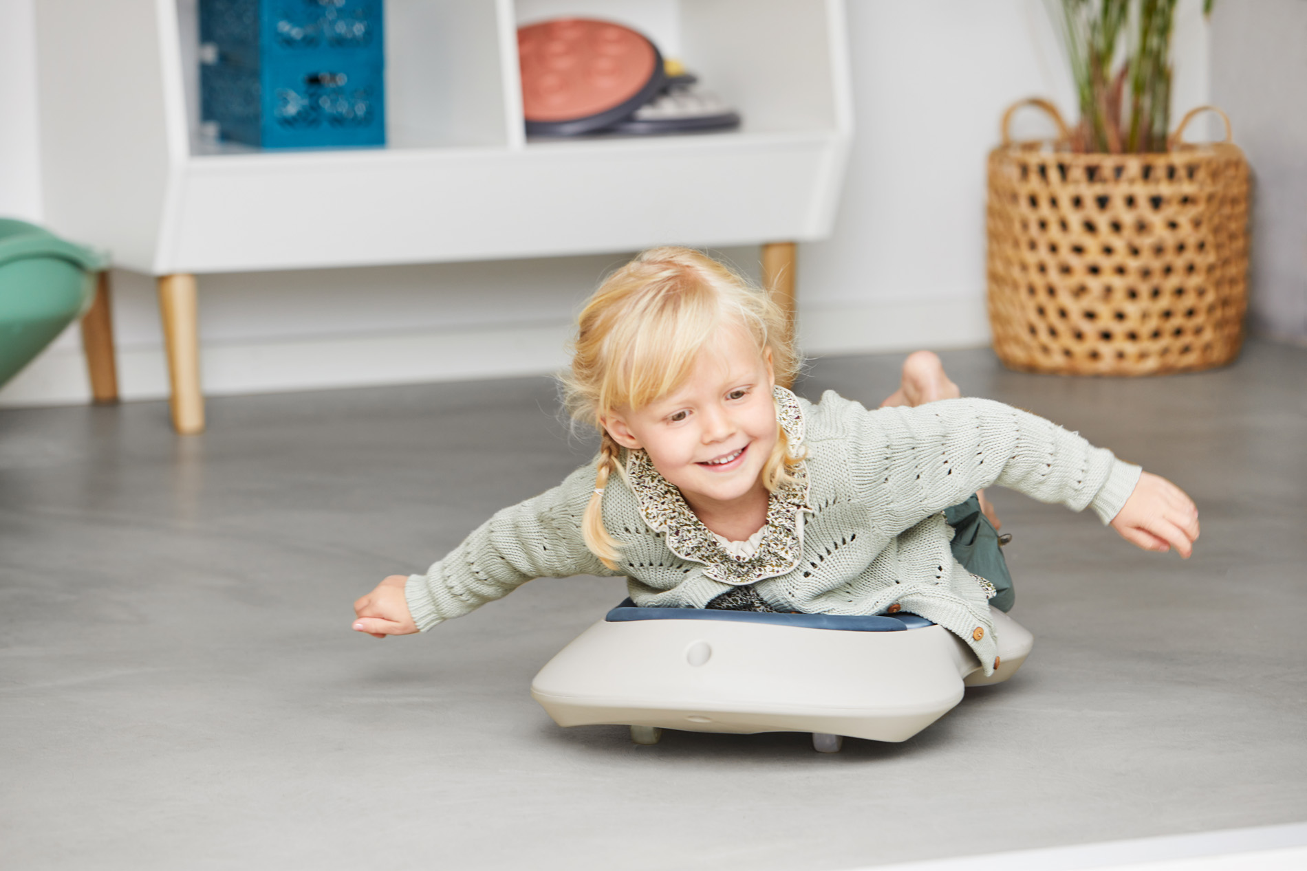 Floor Surfer Nordic, physiotherapeutisches Rollbrett, ab 1,5 Jahre