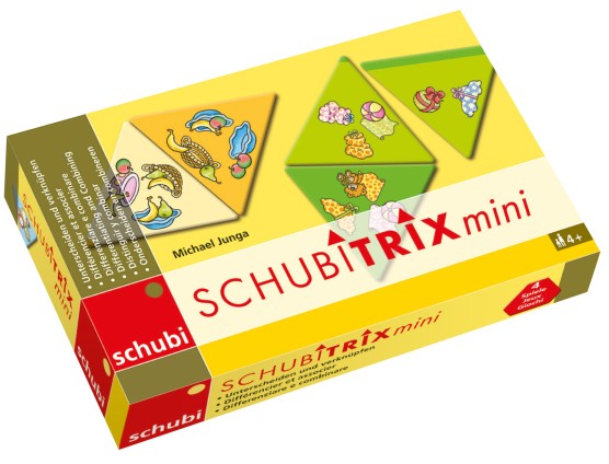 SCHUBITRIX mini - Unterscheiden und verknüpfen, Lernspiel, ab 6 Jahre