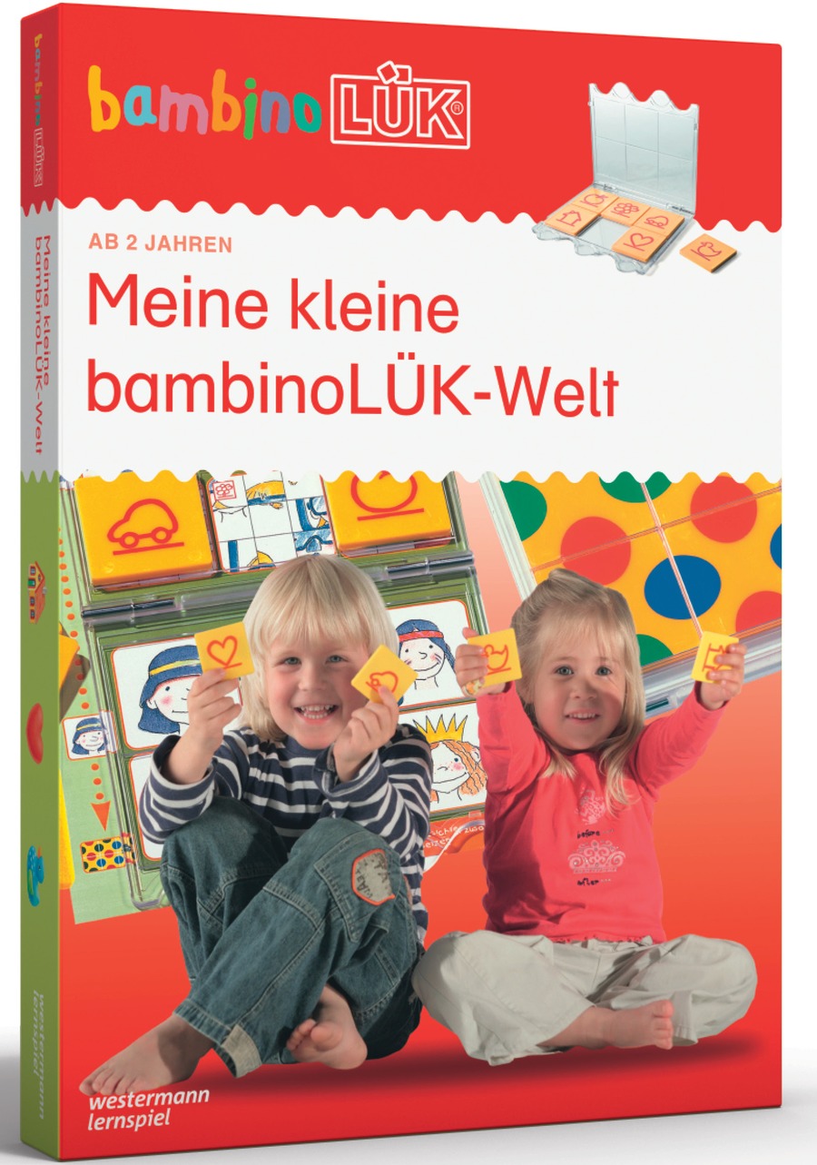 bambinoLÜK Set Meine kleine Welt, Heft inkl. Kontrollgerät, ab 2 Jahre