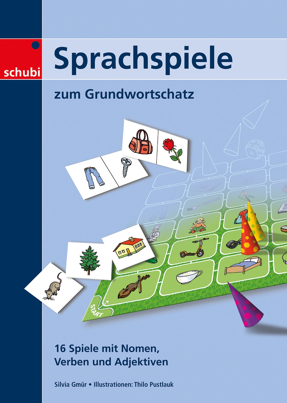 Sprachspiele zum Grundwortschatz, Spielemappe, 6-9 Jahre