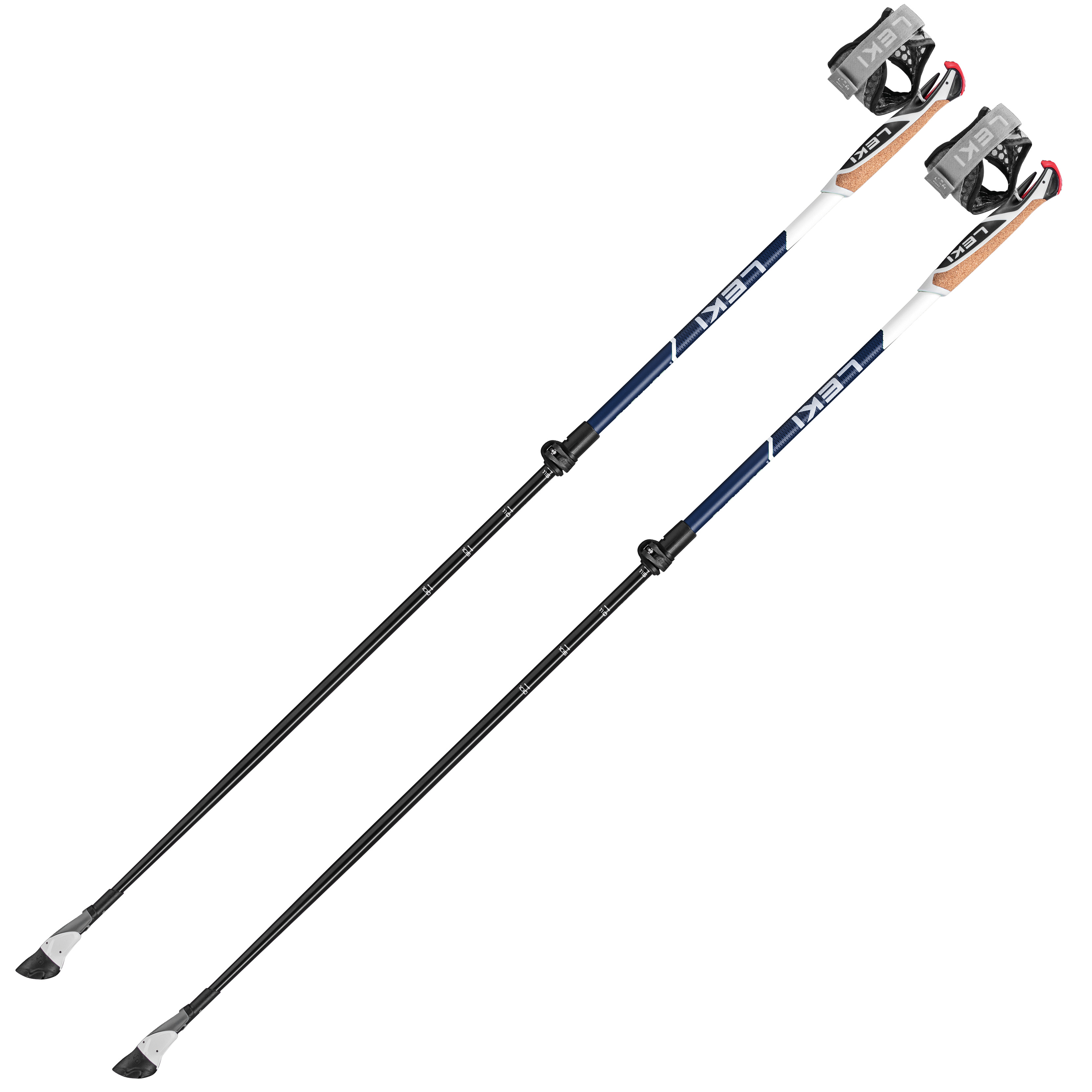 Leki Nordic Walking Stöcke Smart Supreme, Stocklänge 90?130 cm