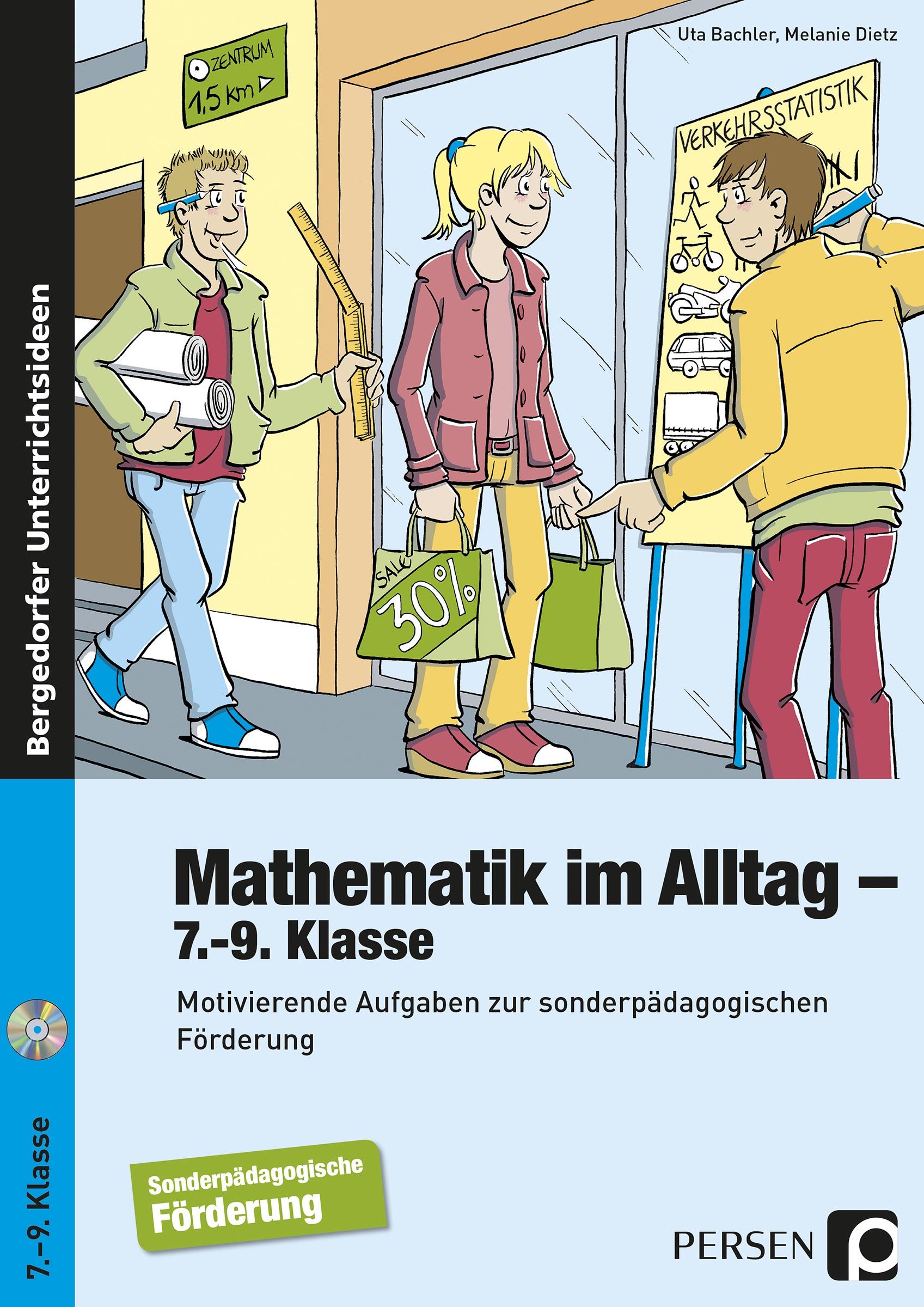 Mathematik im Alltag, Buch inkl. CD, 7.-9. Klasse