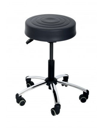 Sanus Rollhocker Sutzora, 46-54 cm, Sitzfläche 37 cm, mit Rollstopp