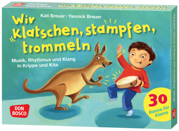 Wir klatschen, stampfen, trommeln, Bildkarten, 1-4 Jahre