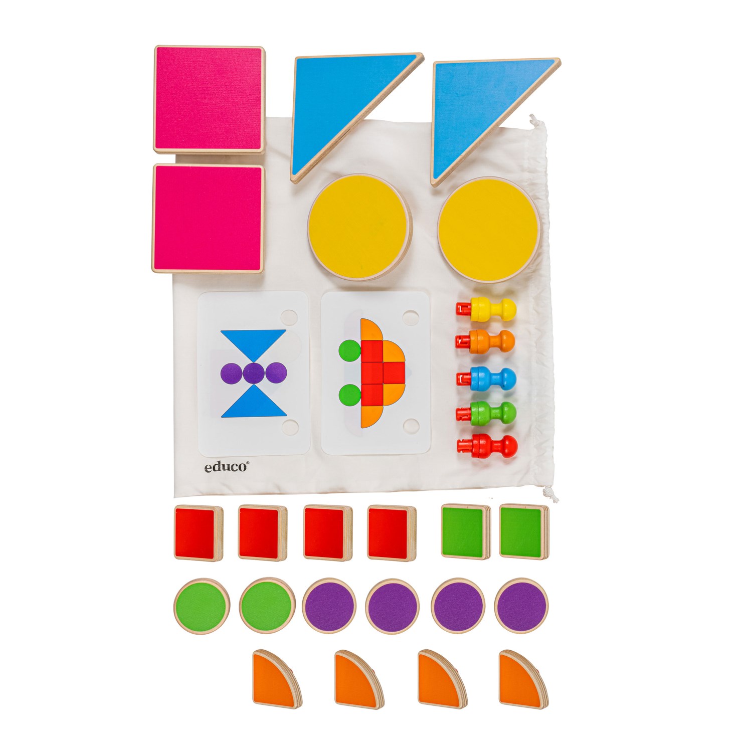Educo GRID Mosaik Spielset