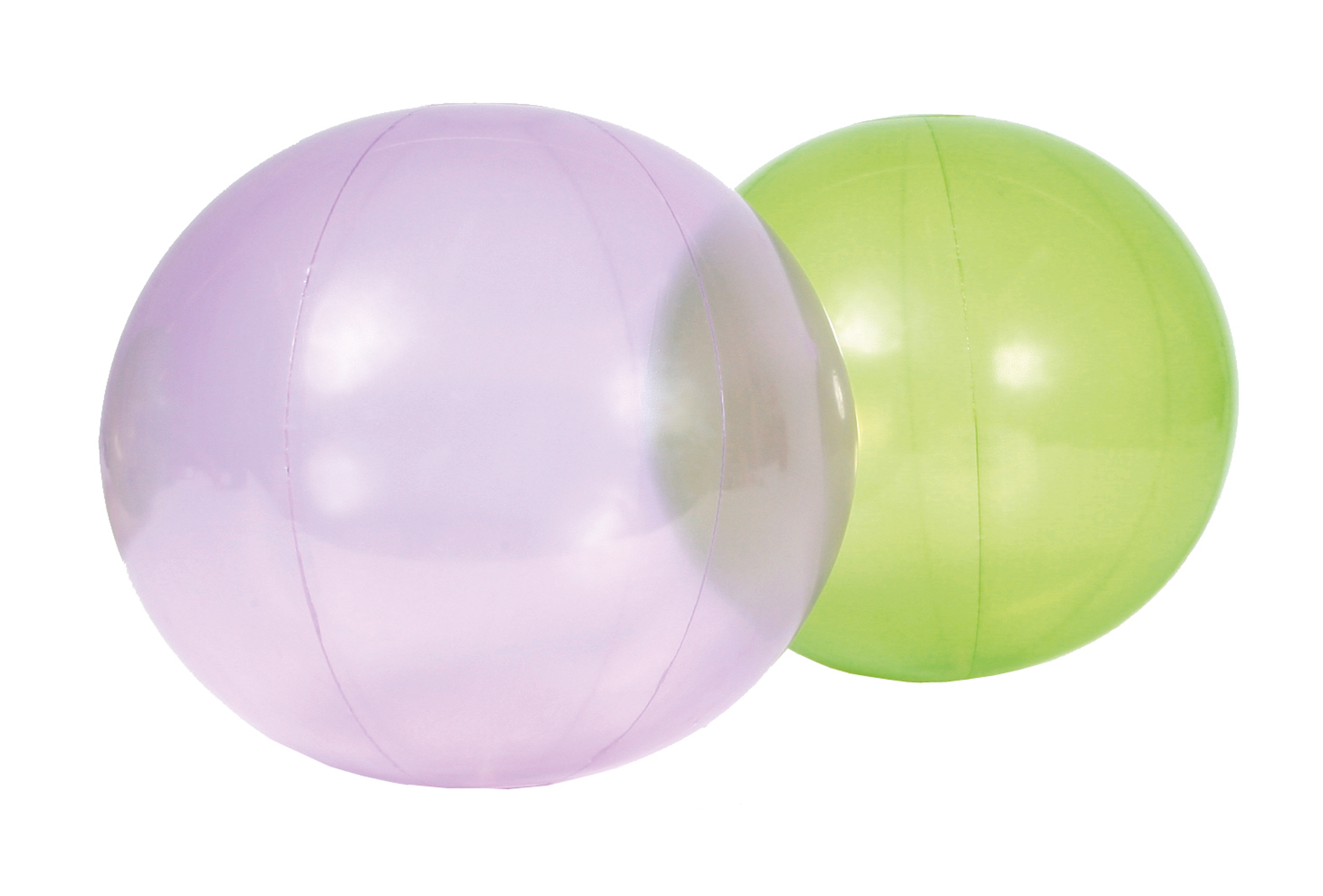 Spordas® FingerLights, 25 cm, 1 Paar in transparent Flieder + Grün