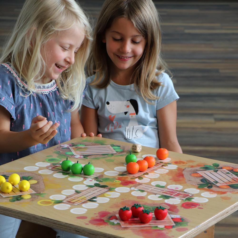 Spieltisch Früchtchen ärgere Dich nicht , ab 3 Jahre