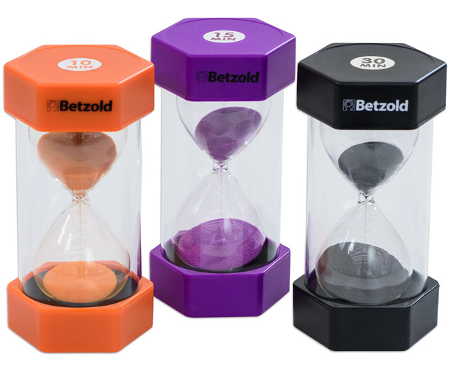 Sanduhren-Set Longtimer (10, 15 ,30 min), ab 5 Jahre