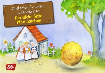 Kamishibai Bildkartenset - Der dicke fette Pfannkuchen, ab 2 Jahre