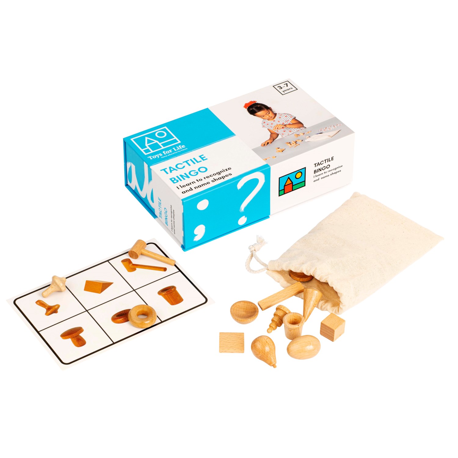 Fühl-Bingo, Tastspiel. 3-6 Jahre