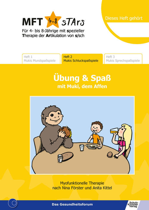 MFT 4-8 sTArs - Heft 2, Mukis Schluckspaßspiele für 4- bis 8-Jährige, Broschüre