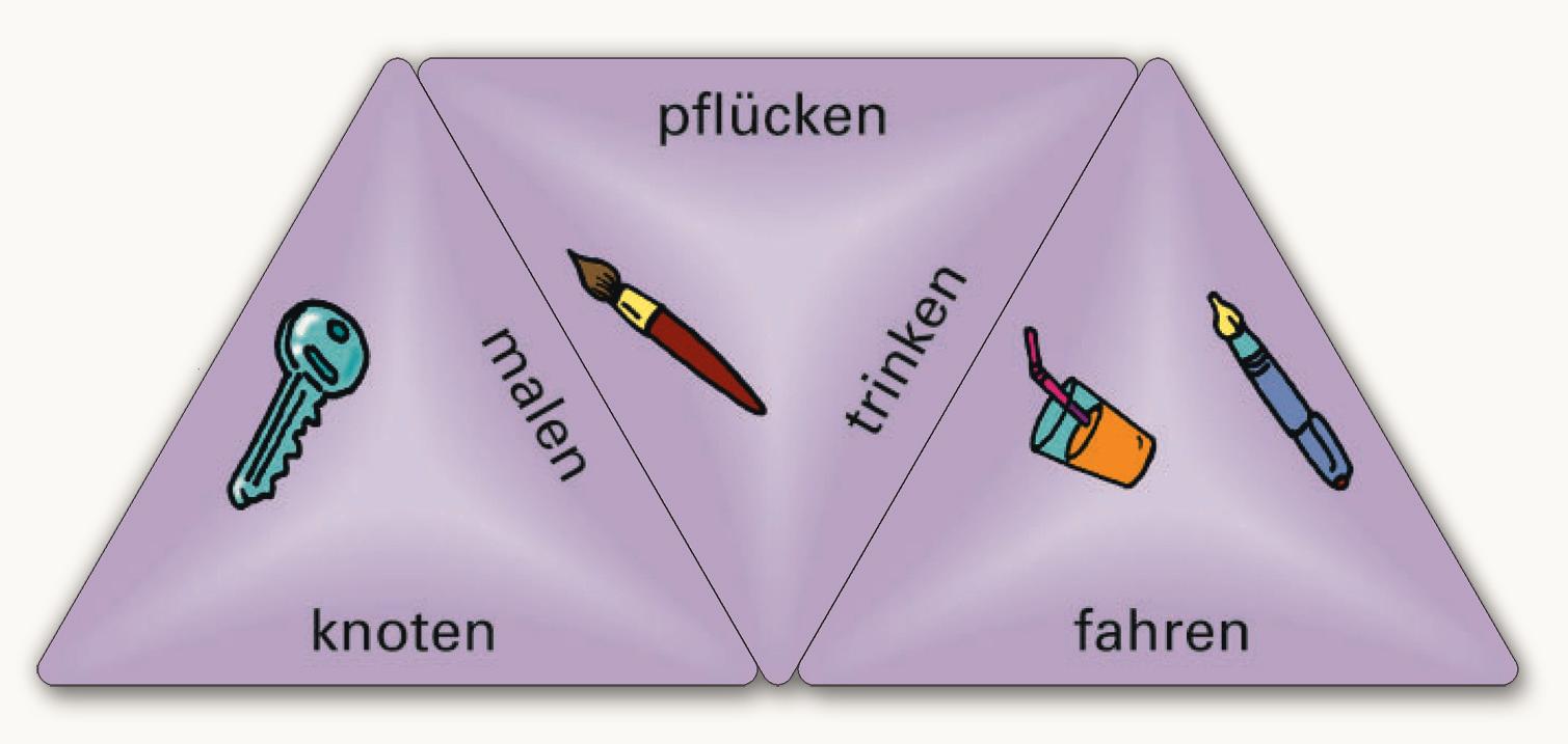 SCHUBITRIX Sprachförderung Verben (große Karten), 1.-2. Klasse
