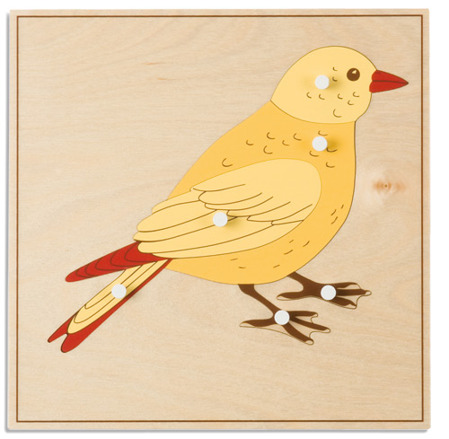 Tierpuzzles: Vogel