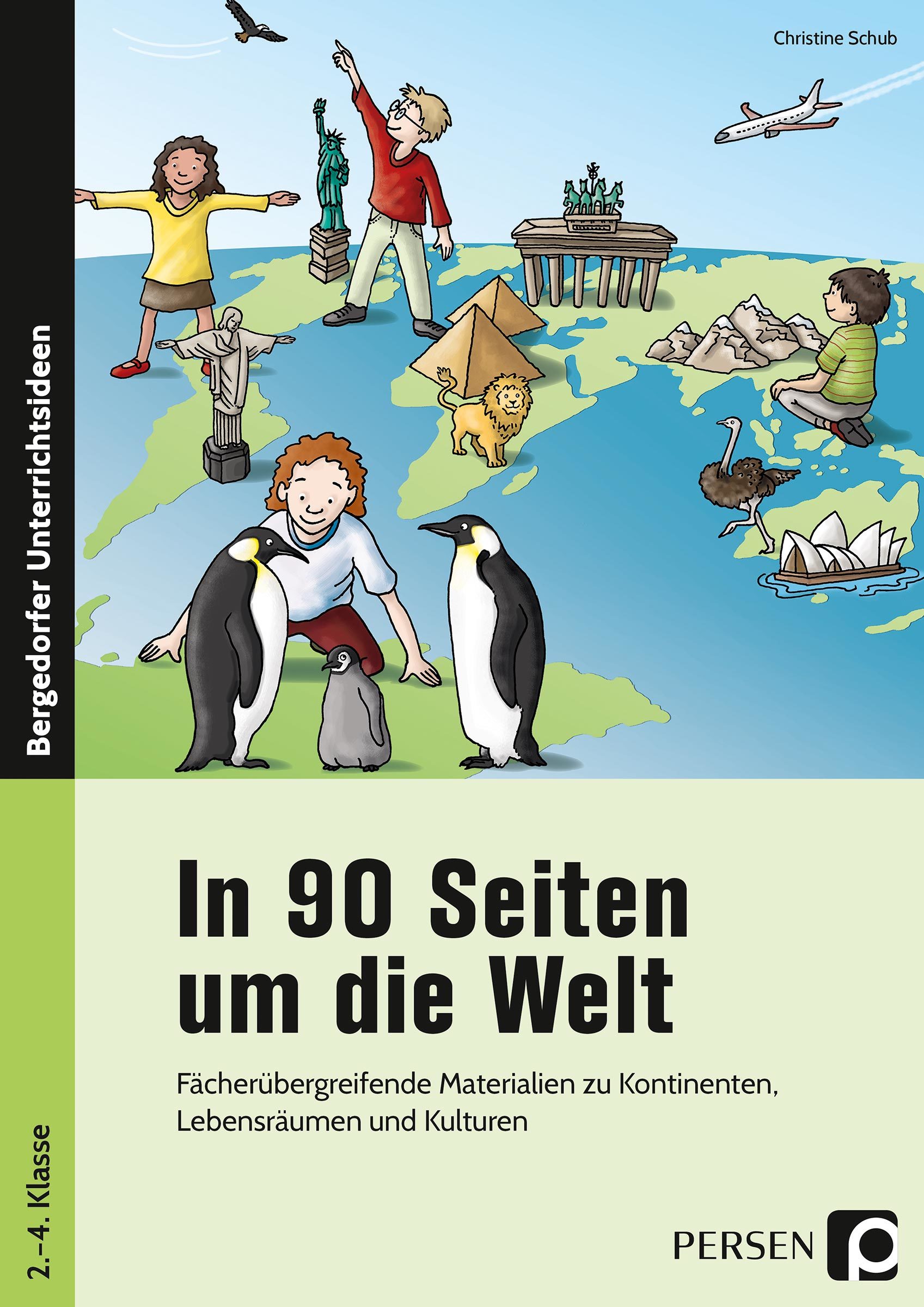 In 90 Seiten um die Welt, Buch, 2. bis 4. Klasse