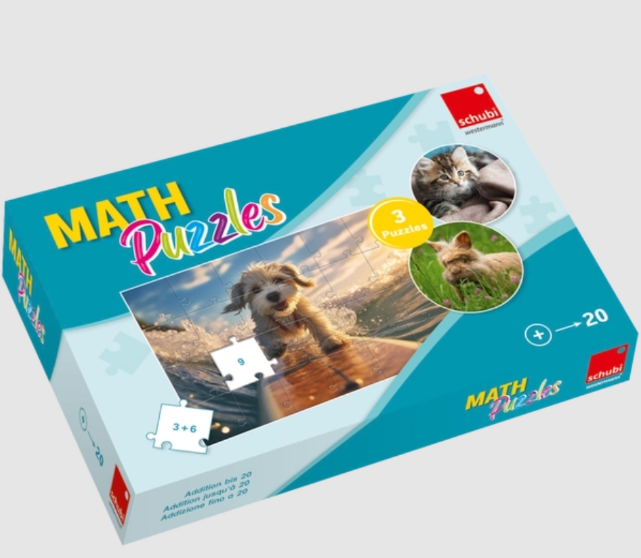 MATHpuzzles - Addition bis 20, 1.-3. Klasse - NEUAUFLAGE September 2024