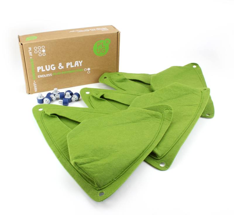 PLUG it Taschen-Set Dreieck