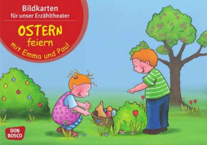 Kamishibai Bildkartenset - Ostern feiern mit Emma und Paul, ab 1 Jahr