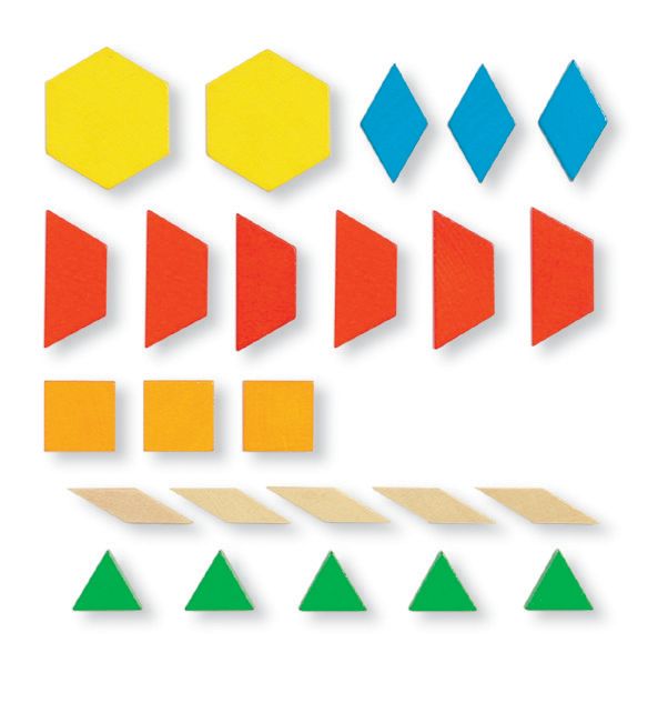 Magnetisches Geo-Mosaik, Legespiel, 1.-2. Klasse