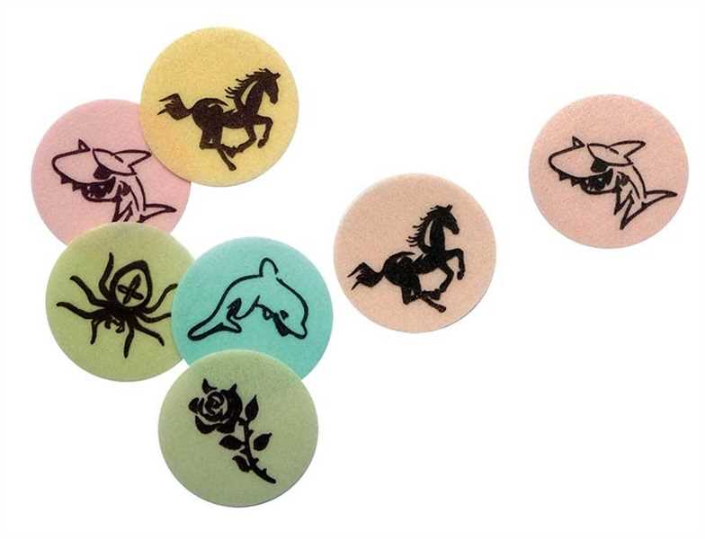 Zungentattoos (30 Stück)