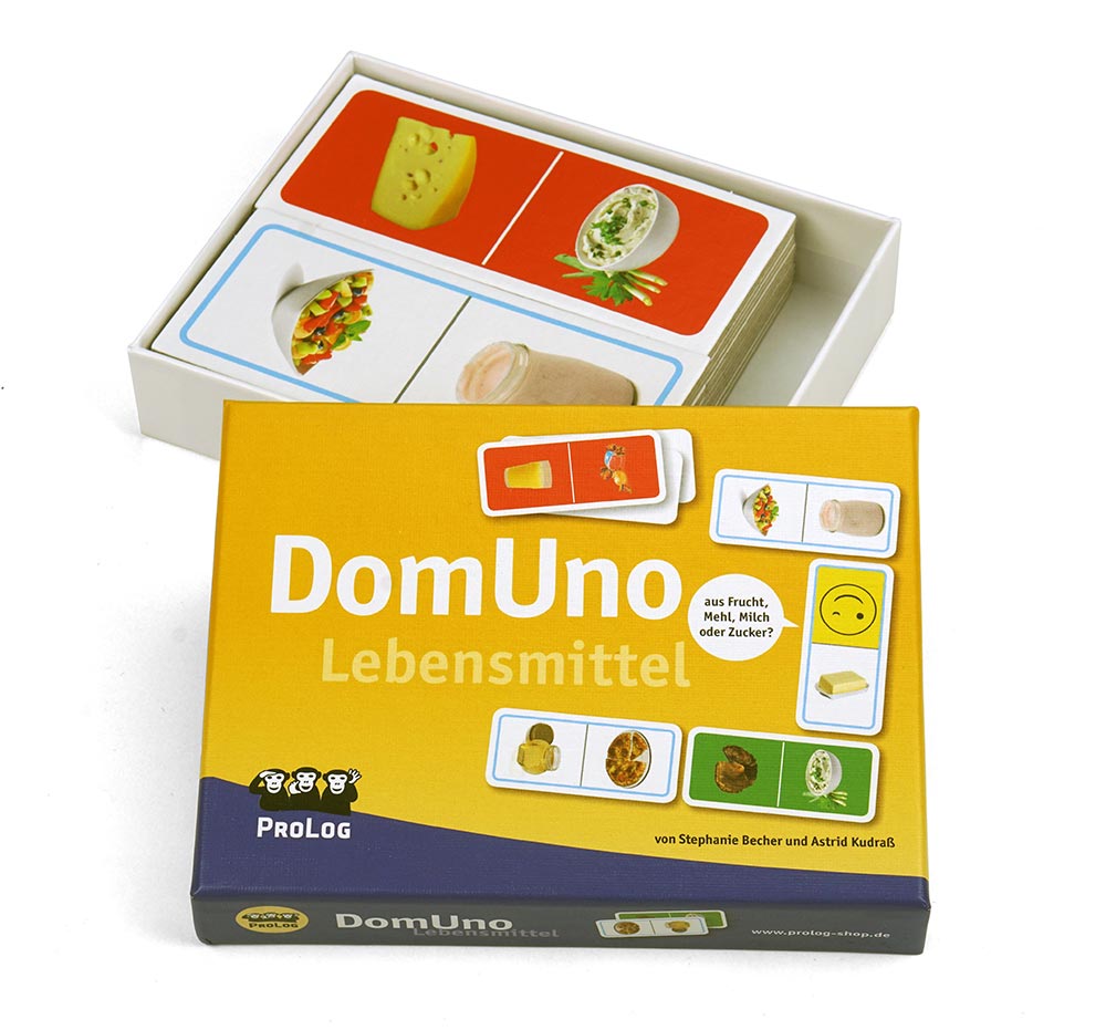 DomUno Lebensmittel, Sprachlernspiel, ab 5 Jahre
