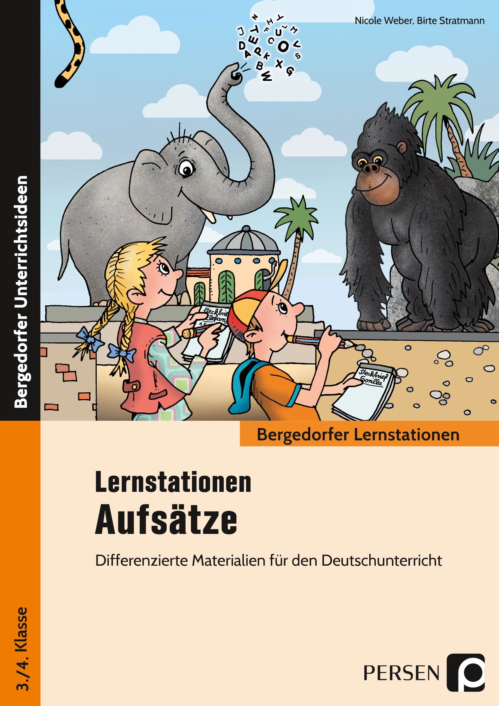 Lernstationen Aufsätze, Buch, 3. und 4. Klasse