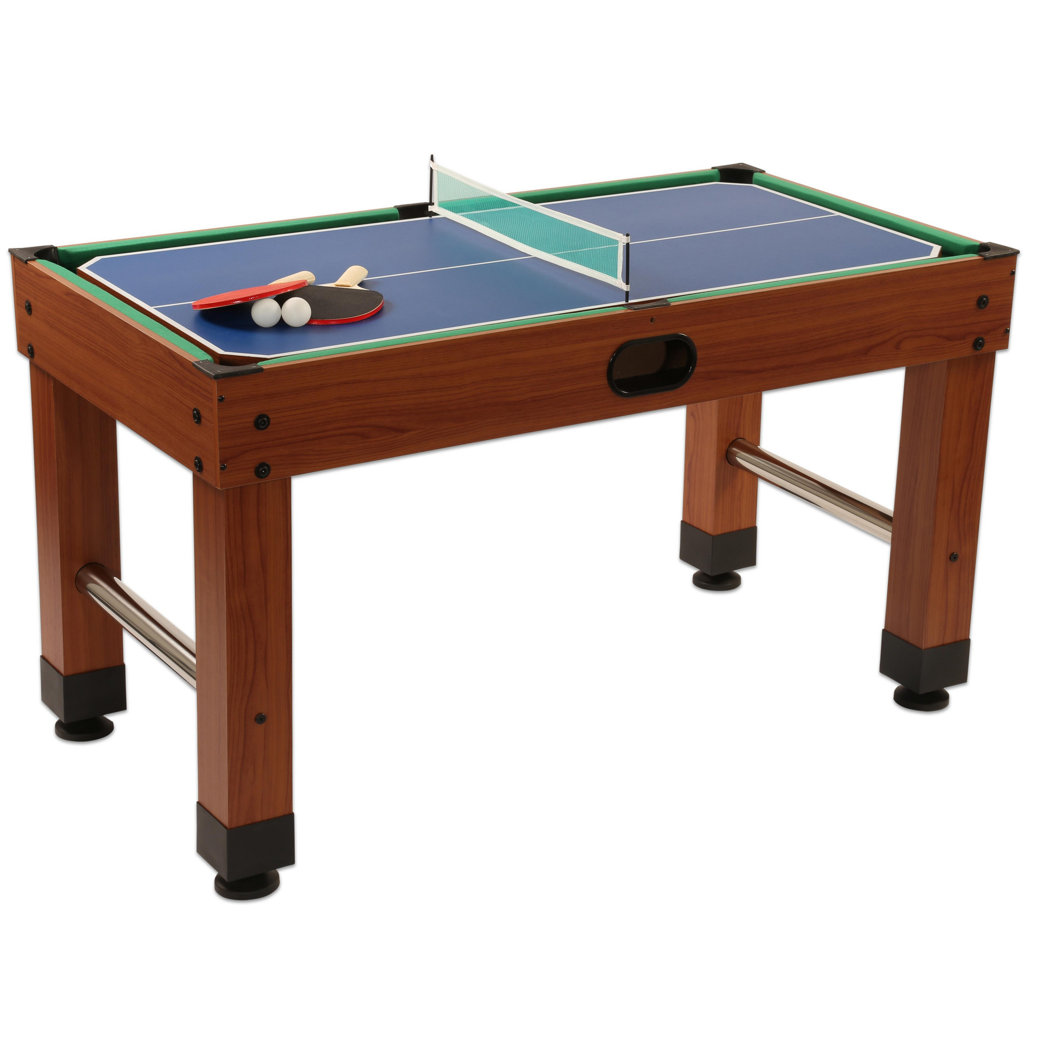 Multi-Spieltisch 9in1 in Kirschholz-Dekor