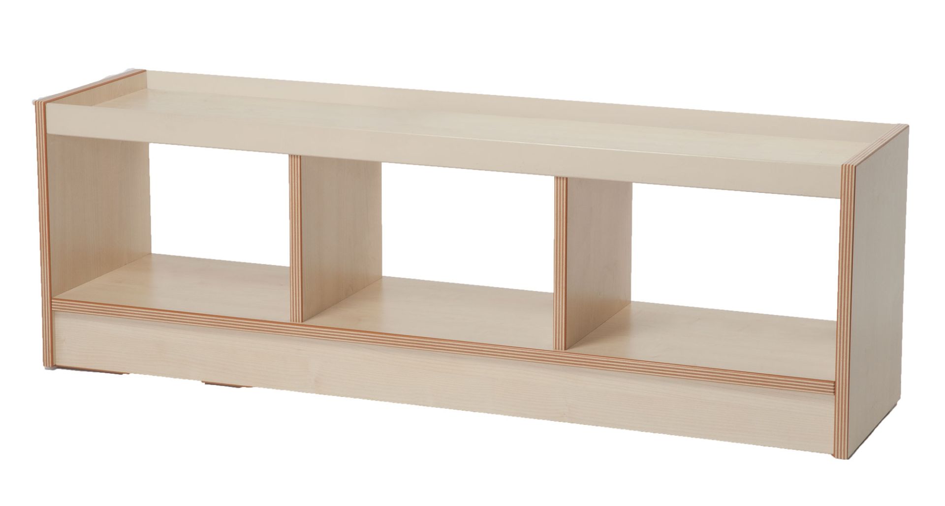Krippenregal Ahorn Dekor, BxTxH: 120x30x38 cm