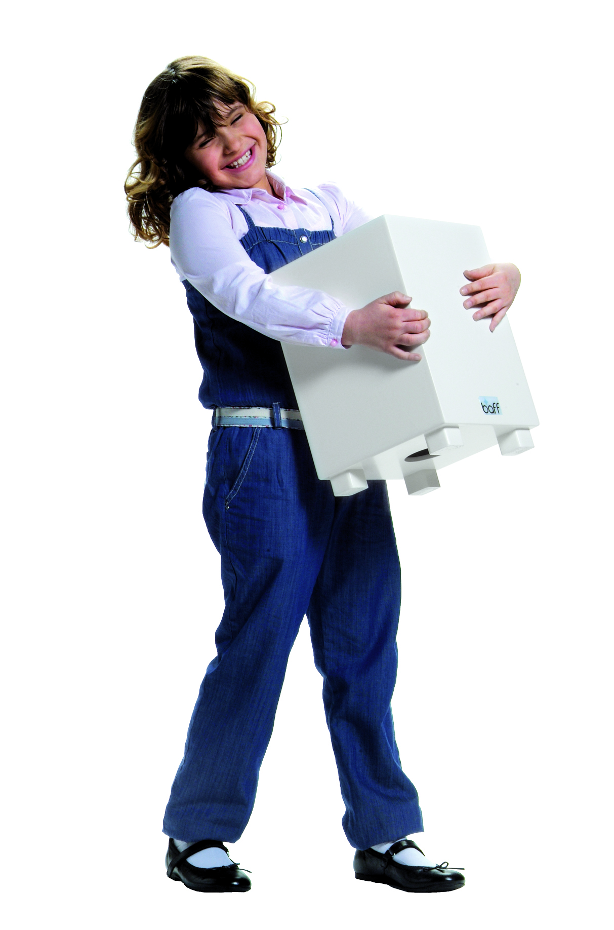 Kinderhocker mit Trommelfunktion, weiß, Sitzhöhe 38cm, 5-9 Jahre