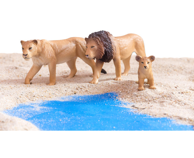 Tiere - Afrikanische Tiere, Savanne, 18 Teile