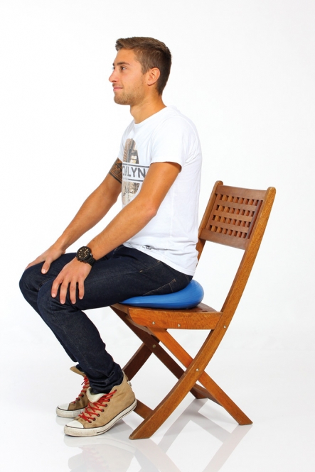 TOGU® Dynair Comfort Keil-Ballkissen, 40 cm anthrazit (4 Stück)