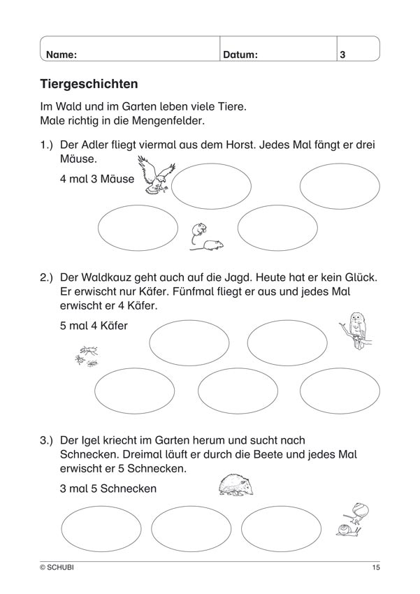 Praxisbuch Erlebnis Mathematik 1x1, ab 2.Klasse