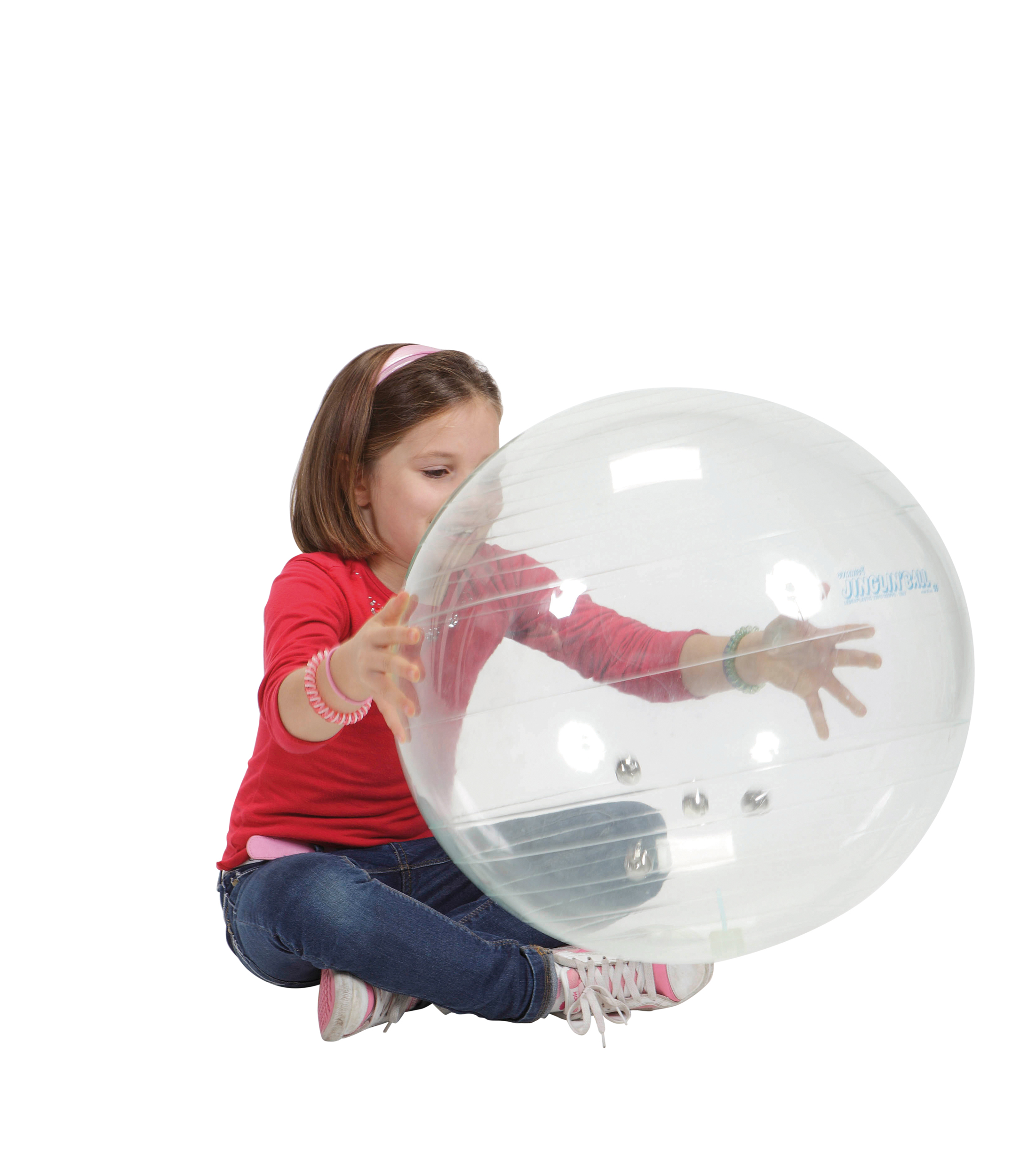 Gymnic Jinglin Ball 55cm, transparent