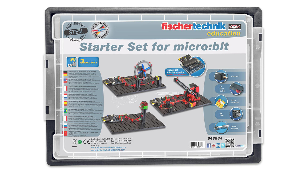 fischertechnik® Starter-Set für micro:bit, 3.-6. Klasse