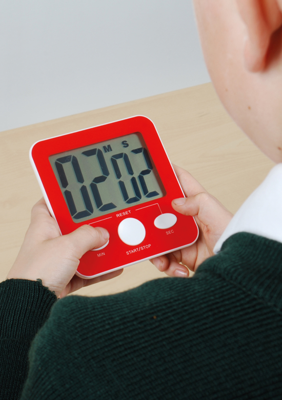 Jumbo-Timer, magnetische Countdown-Uhr, ab 5 Jahre