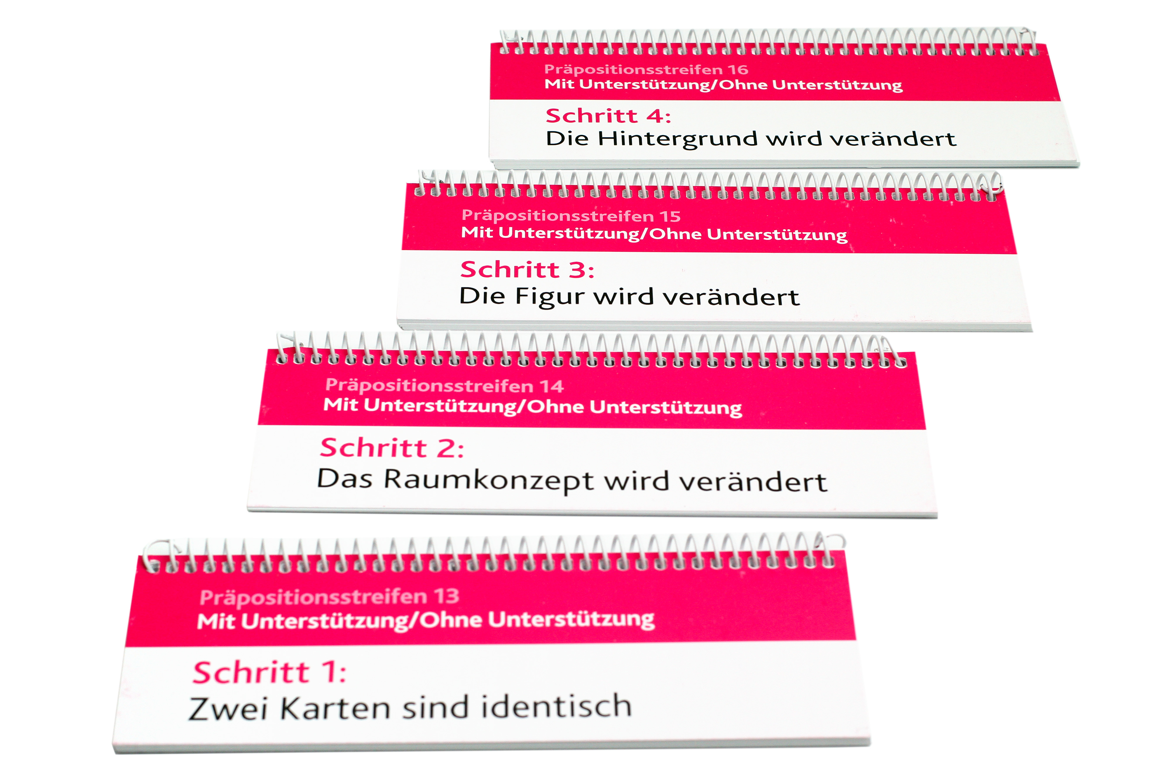 Kon-Lab LexPack Präpositionen, 16 Ringbücher + 2 Hefte, 0-10 Jahre