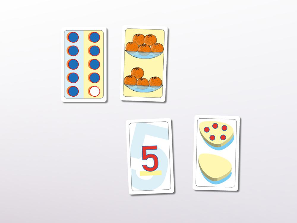 LingoCards Schnapp! Gleich viel! - Mengen erfassen, Kartenspiel, ab 6 Jahre
