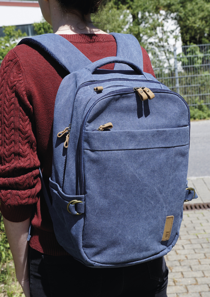 TimeTEX Lehrer-Rucksack Sanus, blau