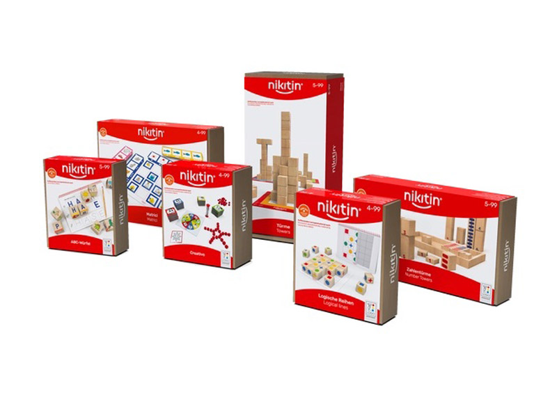Set Nikitin Frühförderpaket N6 - N11, ab 3 Jahre