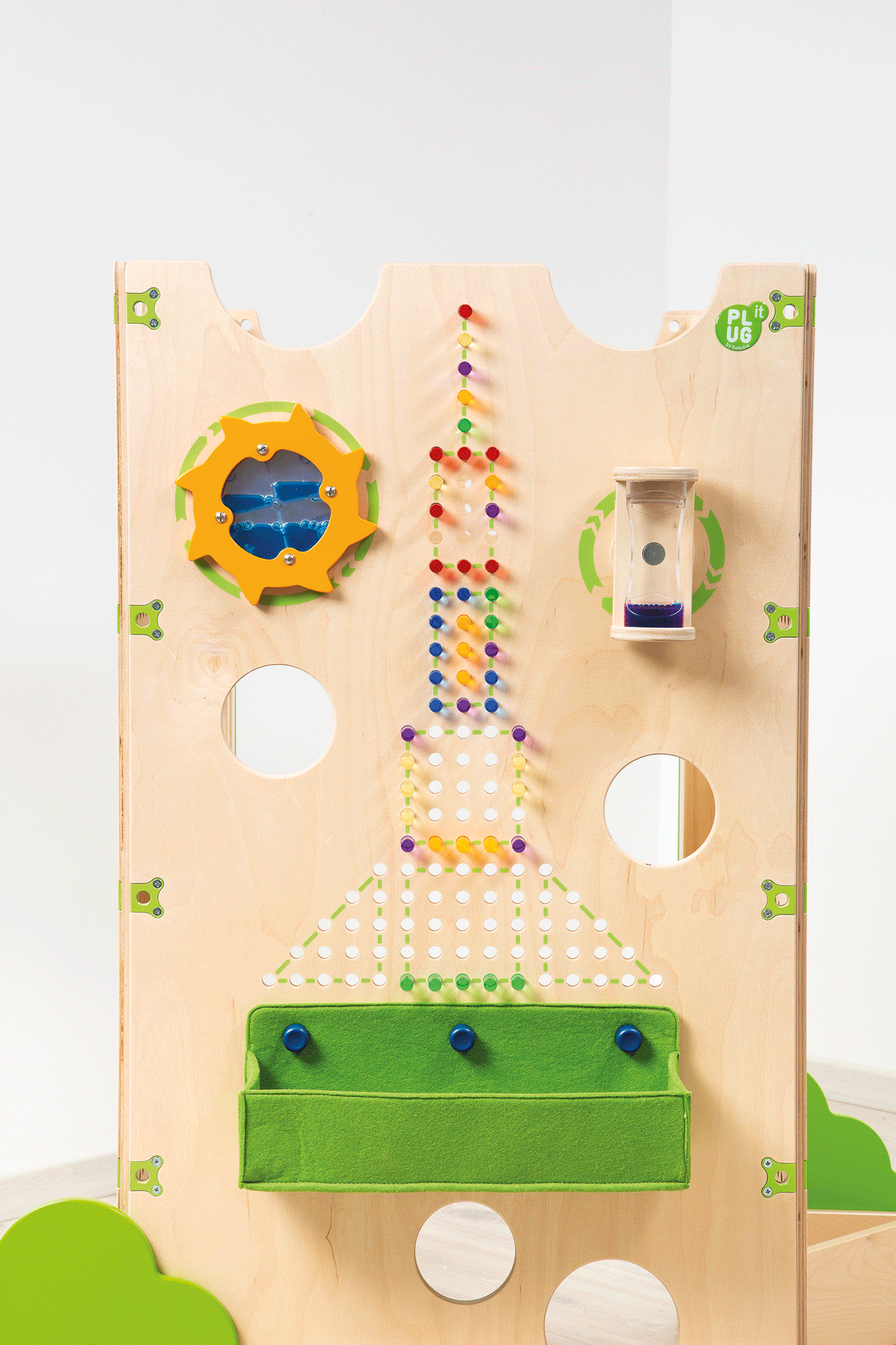 Plug it - Activity Spielhaus Set, inkl. Rahmen-Set