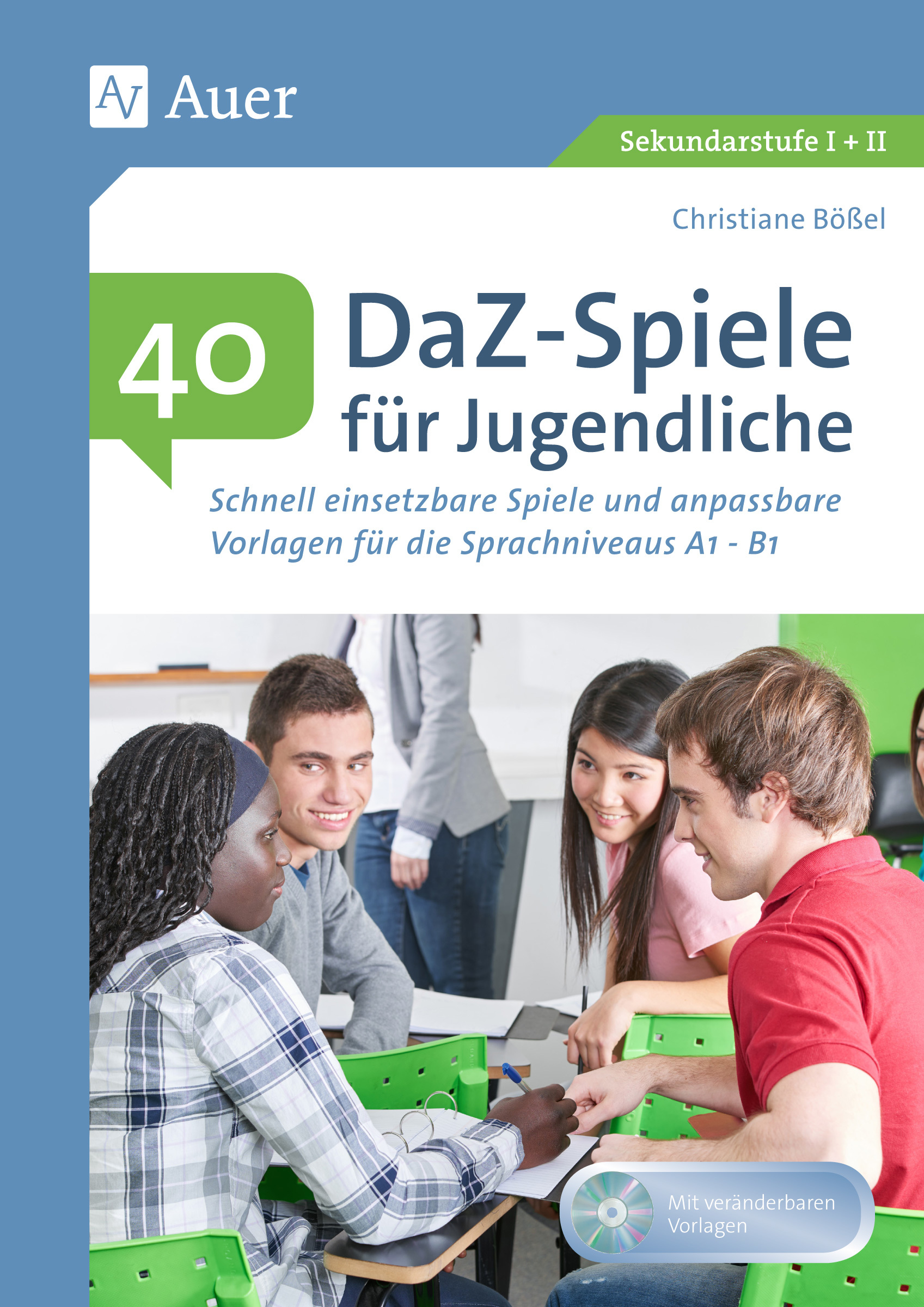 40 DaZ - Spiele für Jugendliche, Buch, 5. bis 13. Klasse