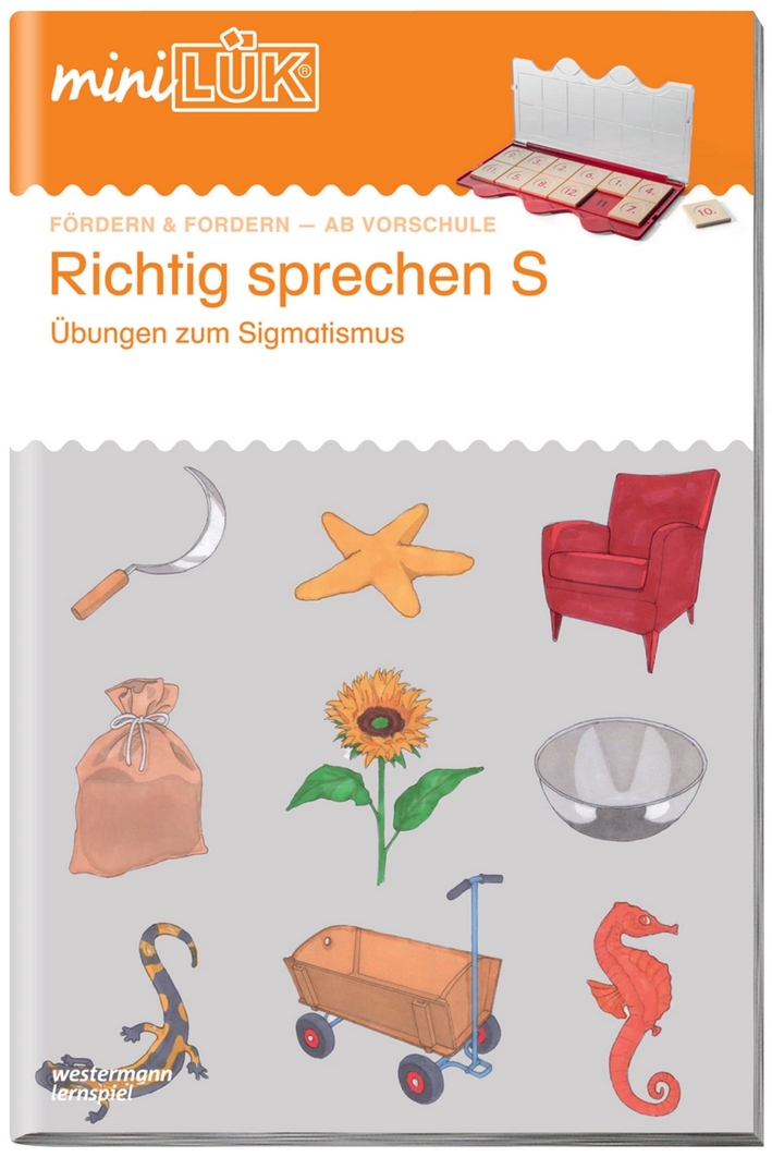 miniLÜK Richtig sprechen S, Heft, bis 2. Klasse