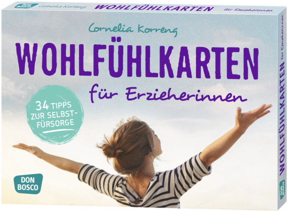 Wohlfühlkarten für Erzieherinnen, Karten