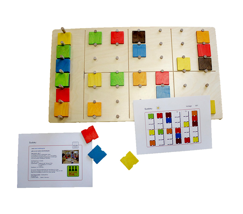 Sudoku, Denkspiel, ab 5 Jahre