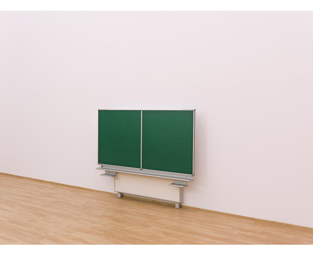 Gestell-Klappschiebetafel, feststehend (grün, 200x100cm)