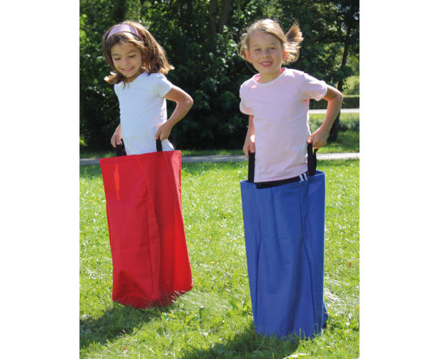 Hüpfsack Junior blau, 60cm hoch, ab 3 Jahre