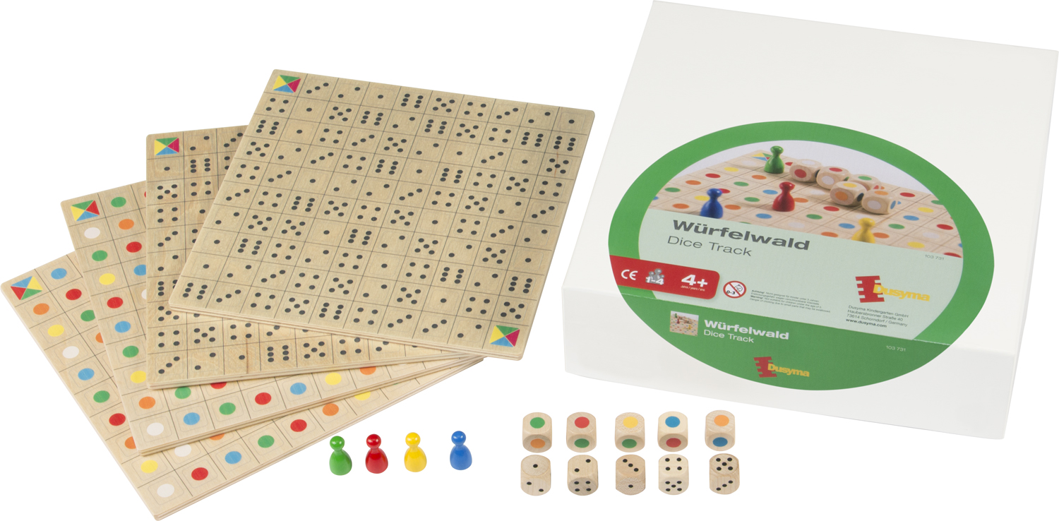 Würfelwald, Strategiespiel, ab 6 Jahre