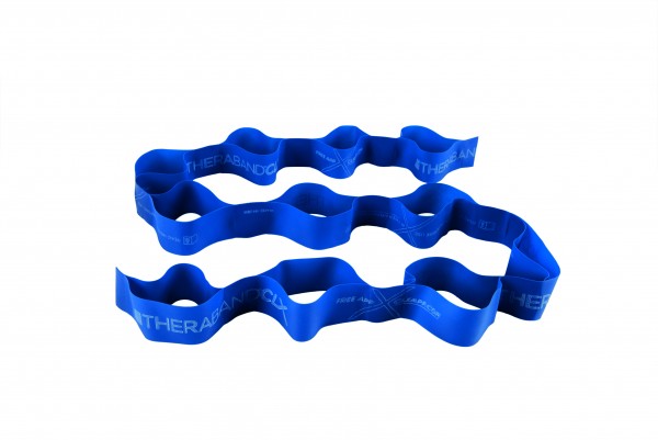 Thera-Band CLX Band mit Schlaufen, 2m extra stark/blau