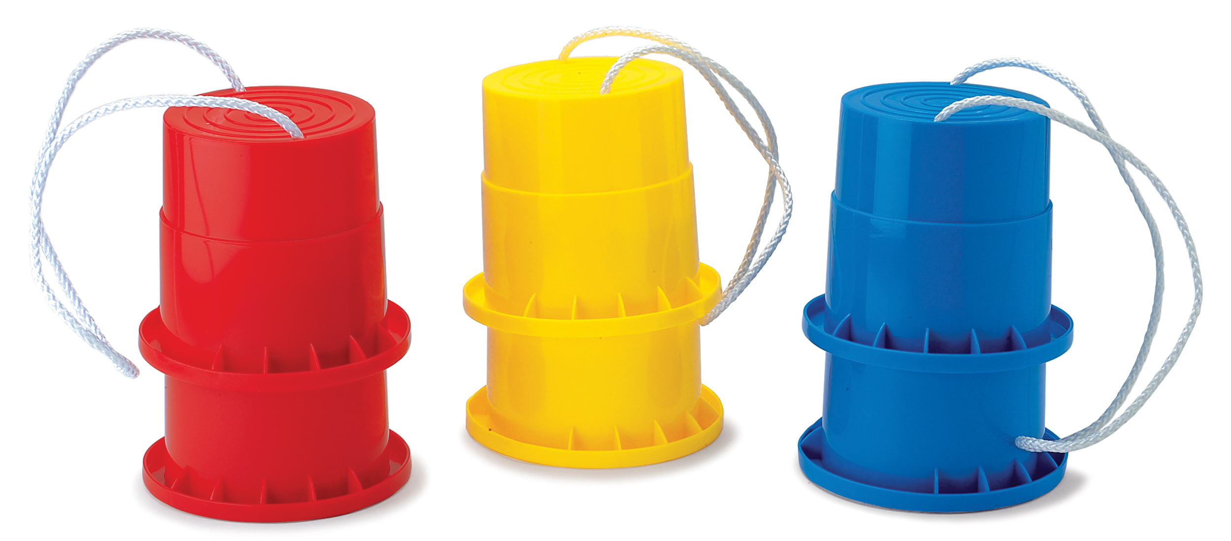 dantoy® Laufdolli-Set, 3 Paar, mit Halteschnur, ab 3 Jahre