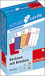 Schubicards Rechnen mit Brüchen, 8-12 Jahre