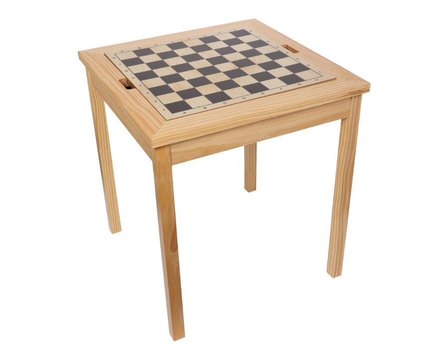 Spieltisch mit 5 Spielen, inkl. Spielfiguren